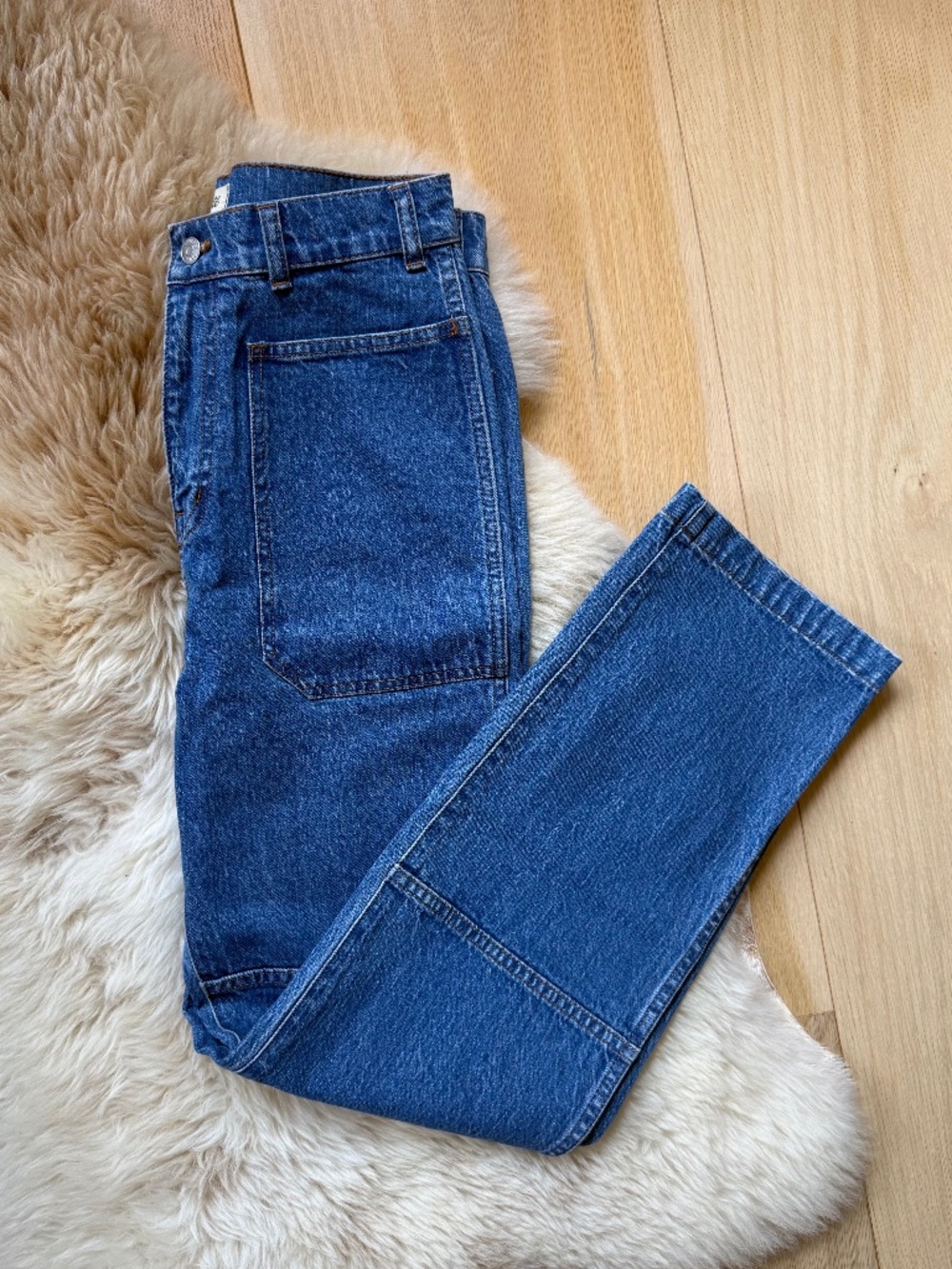 Madewell The '90s Straight Leg Utility Jeans Fenwood Women's 27